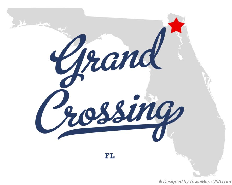 Map of Grand Crossing Florida FL