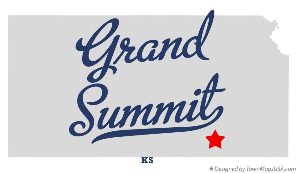 Map of Grand Summit Kansas KS