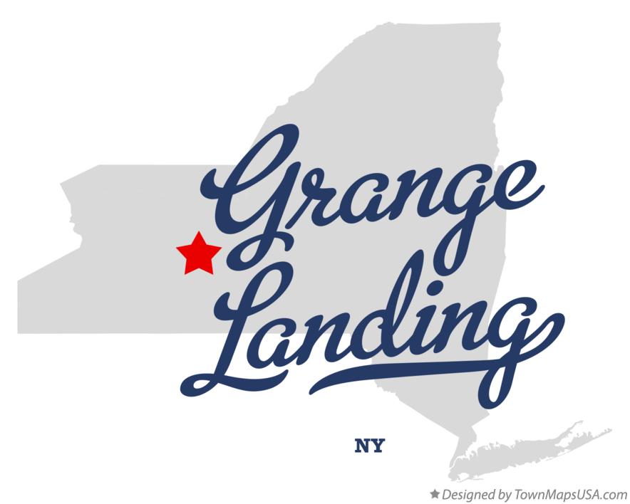Map of Grange Landing New York NY