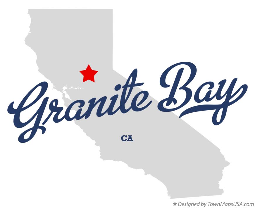 Map of Granite Bay California CA