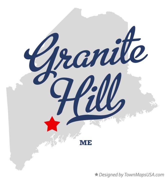 Map of Granite Hill Maine ME