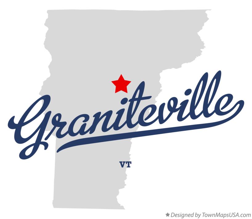Map of Graniteville Vermont VT