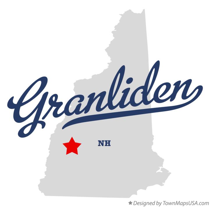 Map of Granliden New Hampshire NH