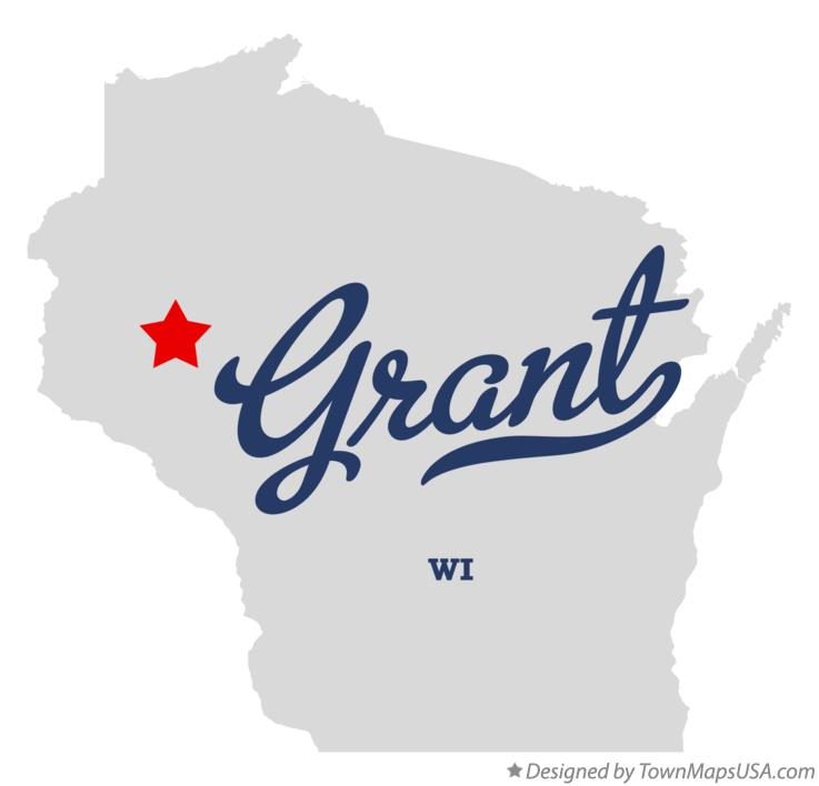 Map of Grant Wisconsin WI