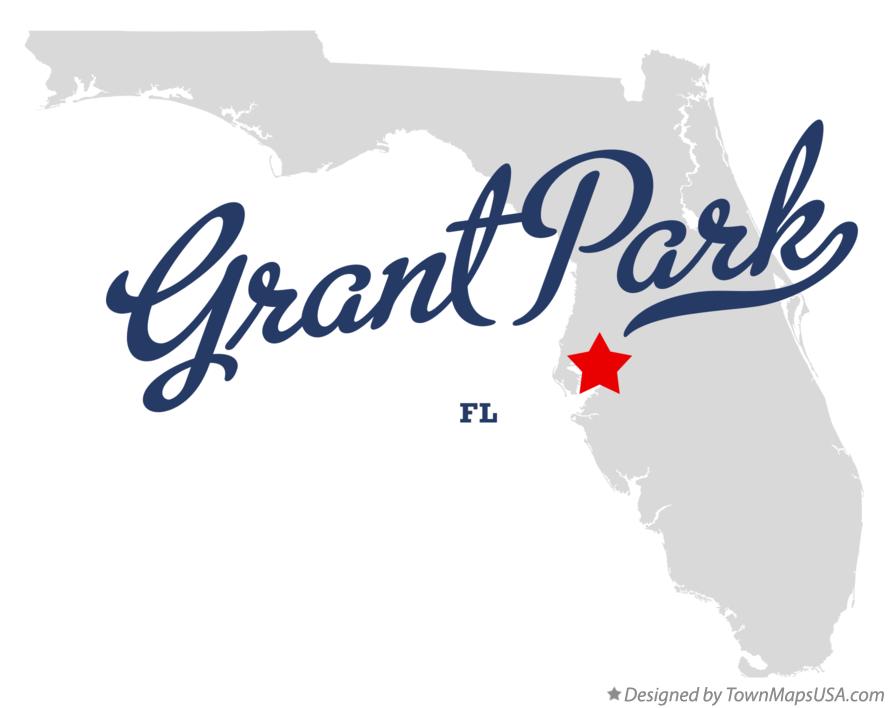 Map of Grant Park Florida FL