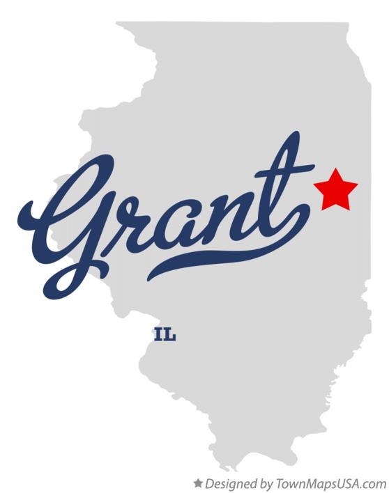 Map of Grant Illinois IL
