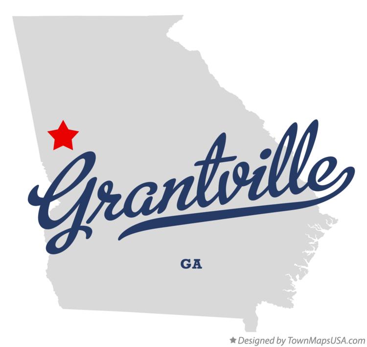Map of Grantville Georgia GA