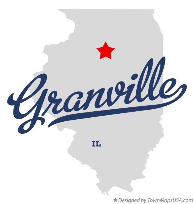 Map of Granville Illinois IL