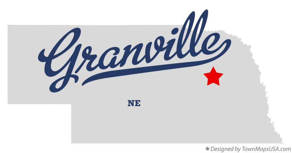 Map of Granville Nebraska NE