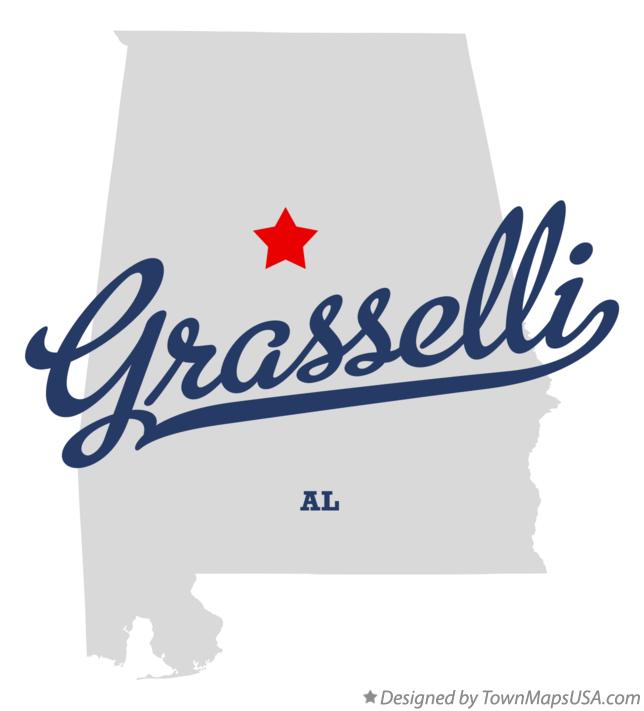 Map of Grasselli Alabama AL