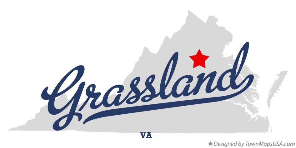 Map of Grassland Virginia VA