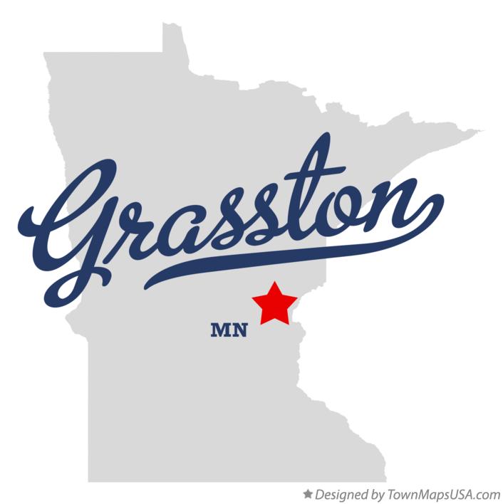 Map of Grasston Minnesota MN
