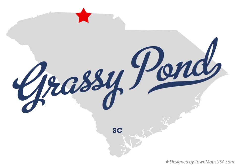 Map of Grassy Pond South Carolina SC