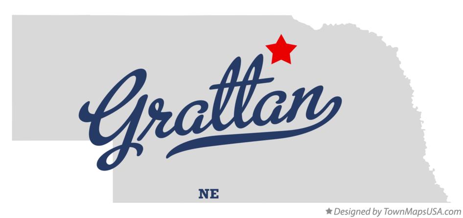 Map of Grattan Nebraska NE
