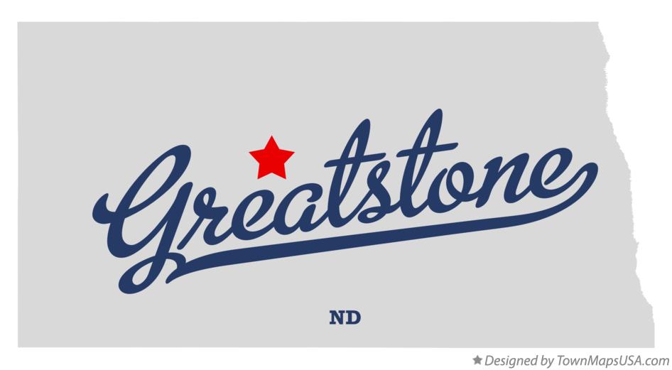 Map of Greatstone North Dakota ND