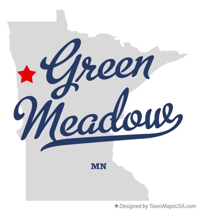 Map of Green Meadow Minnesota MN