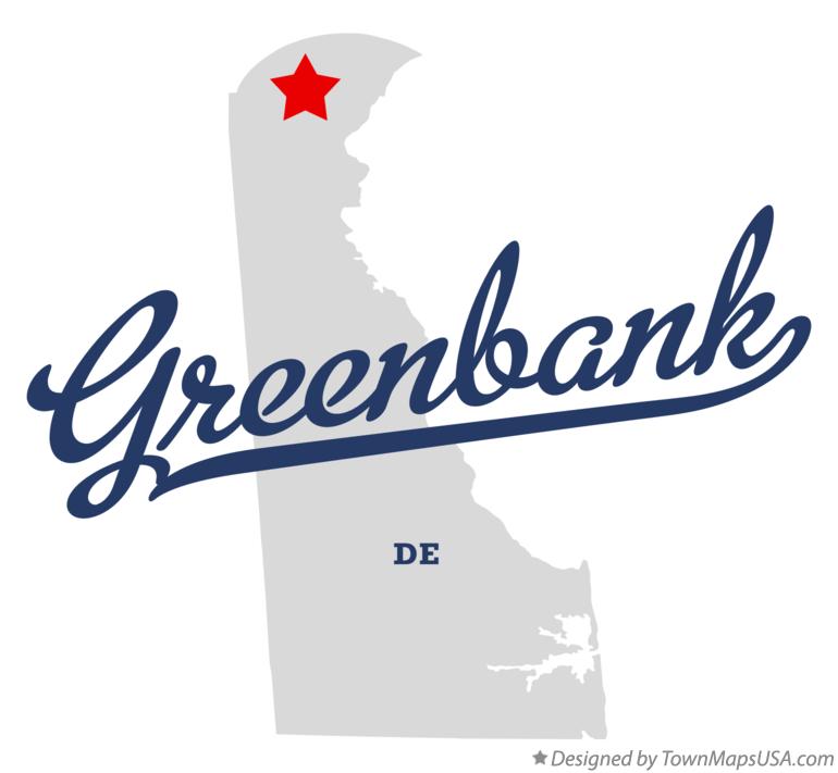 Map of Greenbank Delaware DE