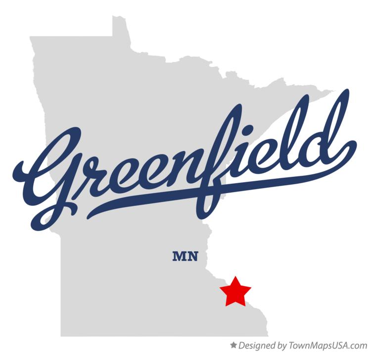 Map of Greenfield Minnesota MN