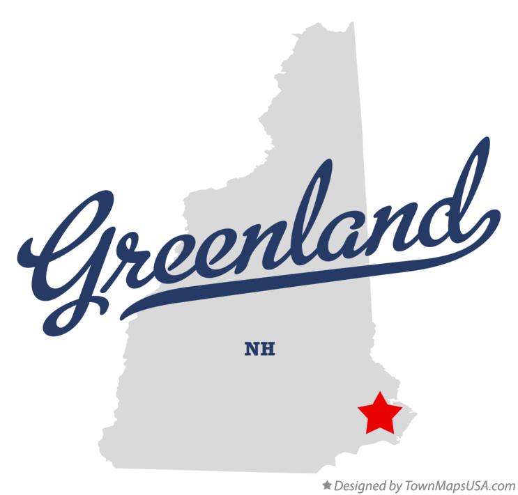 Map of Greenland New Hampshire NH