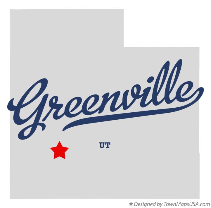 Map of Greenville Utah UT