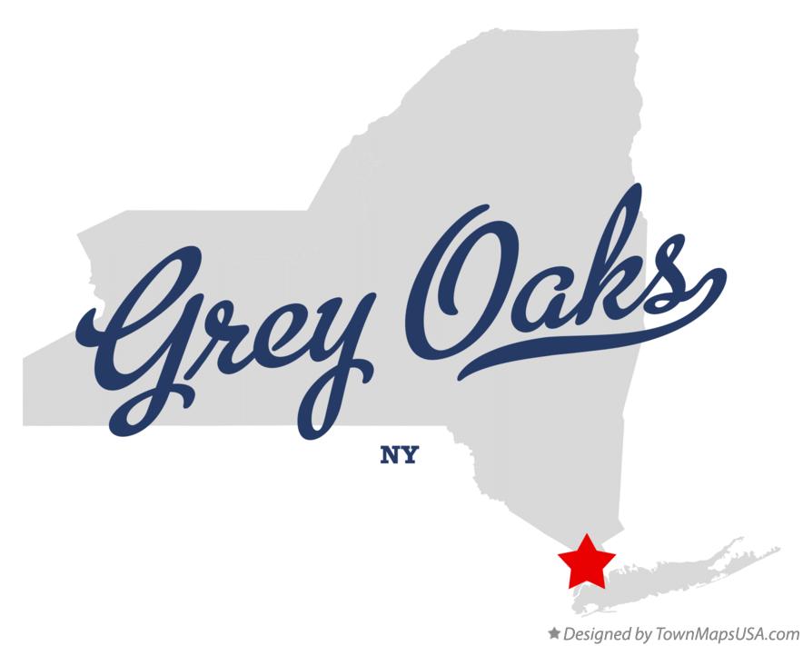 Map of Grey Oaks New York NY