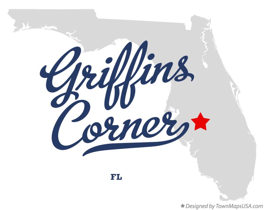 Map of Griffins Corner Florida FL