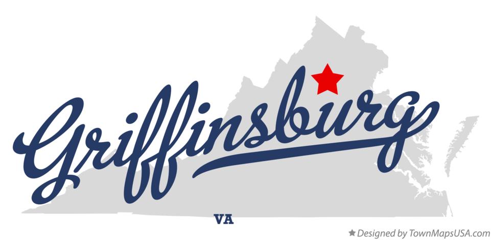 Map of Griffinsburg Virginia VA