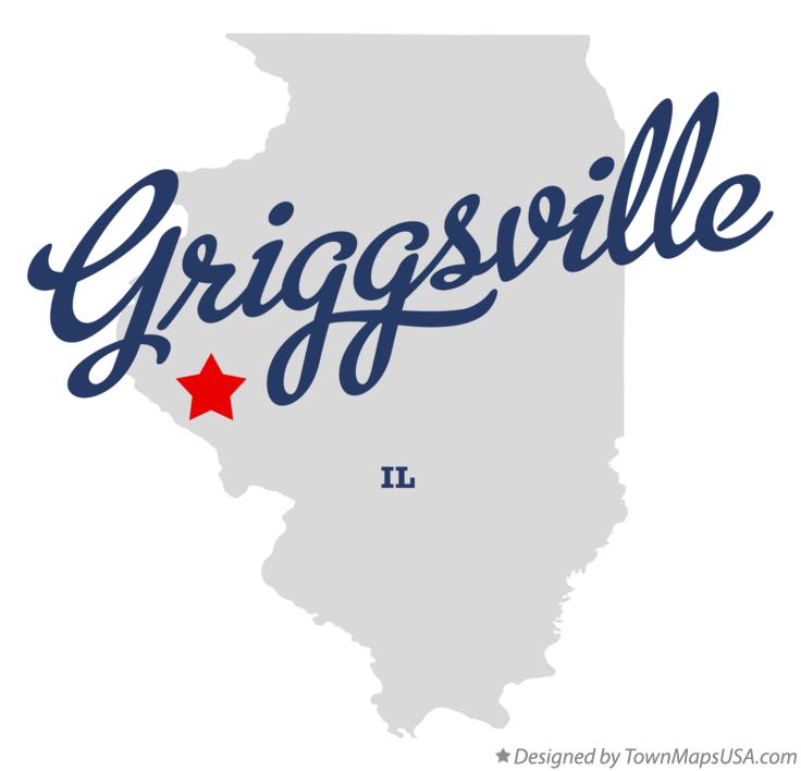 Map of Griggsville Illinois IL