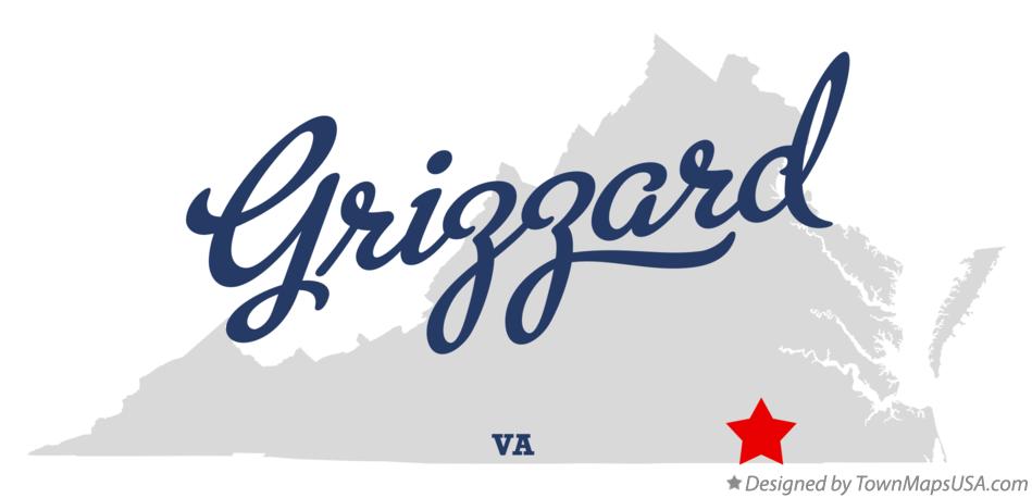 Map of Grizzard Virginia VA
