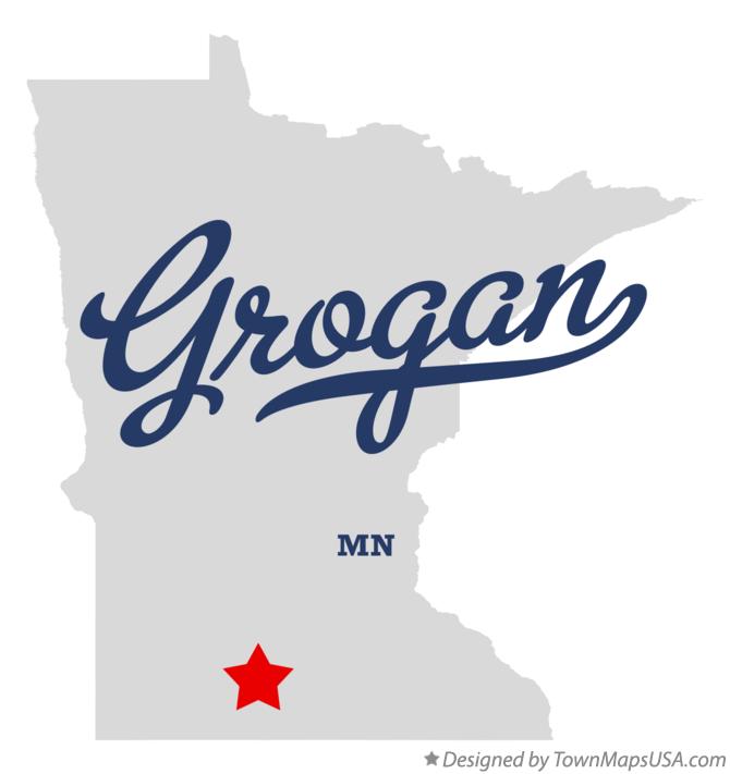 Map of Grogan Minnesota MN