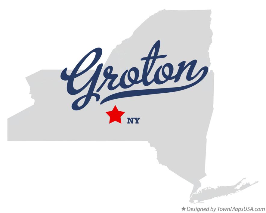 Map of Groton New York NY