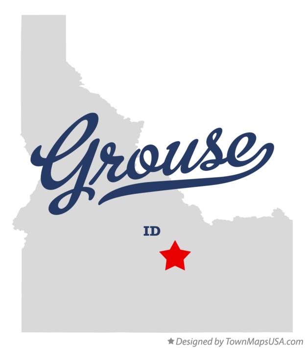 Map of Grouse Idaho ID