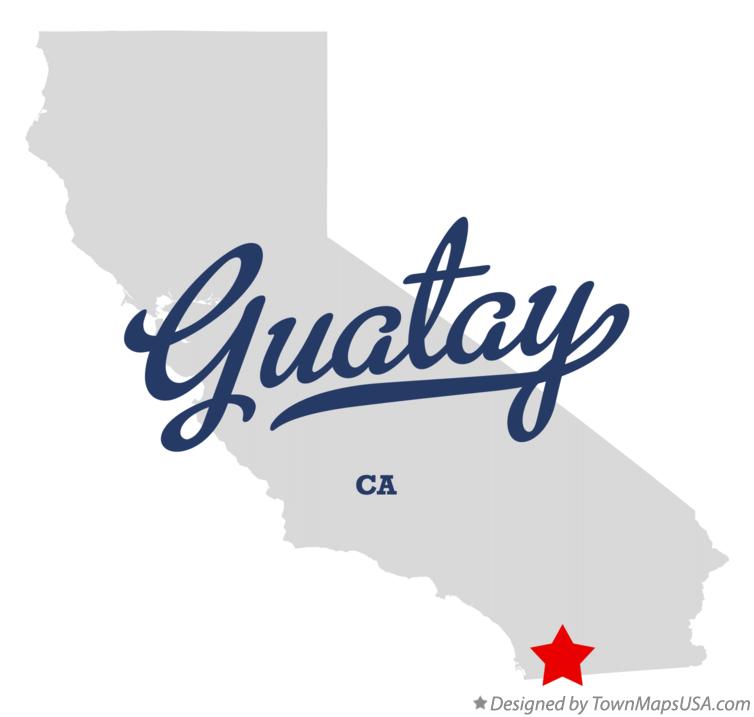 Map of Guatay California CA