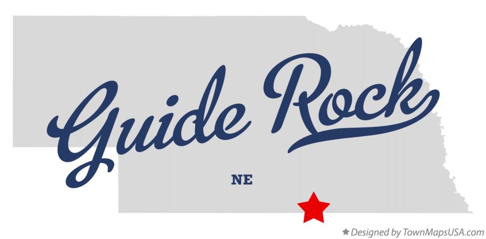 Map of Guide Rock Nebraska NE