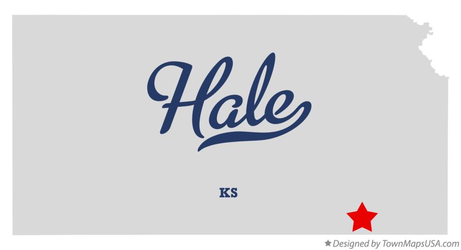 Map of Hale Kansas KS
