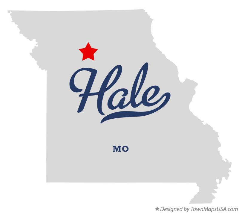 Map of Hale Missouri MO