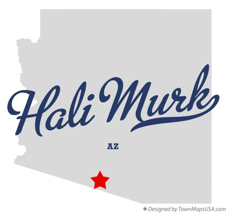 Map of Hali Murk Arizona AZ