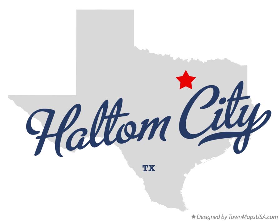 Map of Haltom City Texas TX