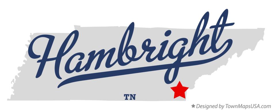 Map of Hambright Tennessee TN