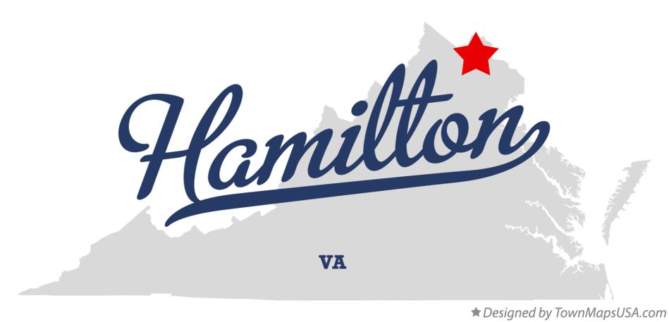 Map of Hamilton Virginia VA