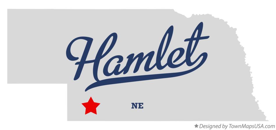 Map of Hamlet Nebraska NE