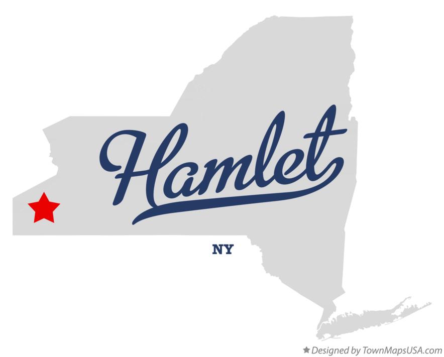 Map of Hamlet New York NY