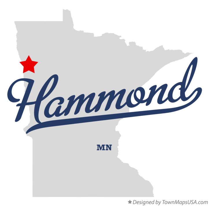 Map of Hammond Minnesota MN