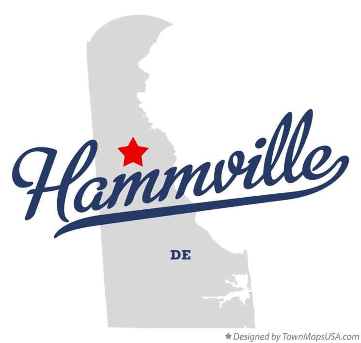 Map of Hammville Delaware DE