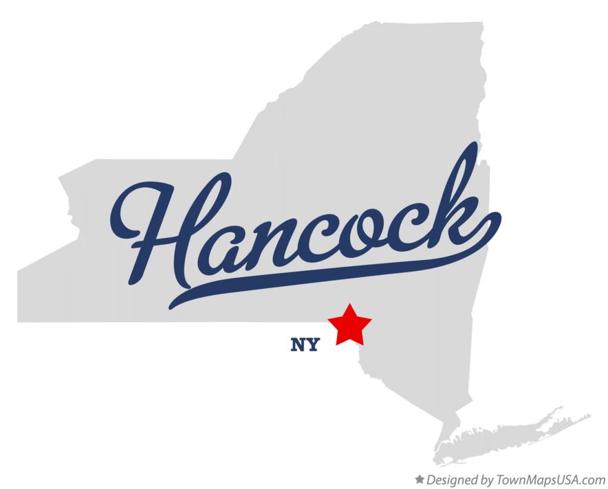 Map of Hancock New York NY