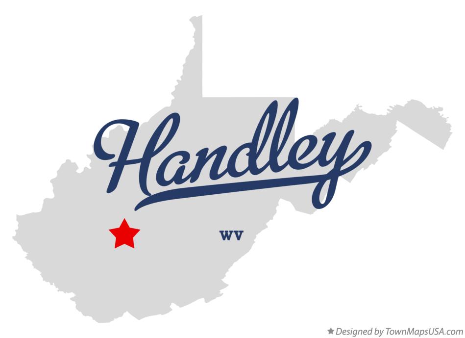 Map of Handley West Virginia WV