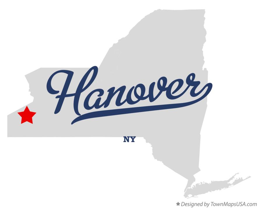 Map of Hanover New York NY