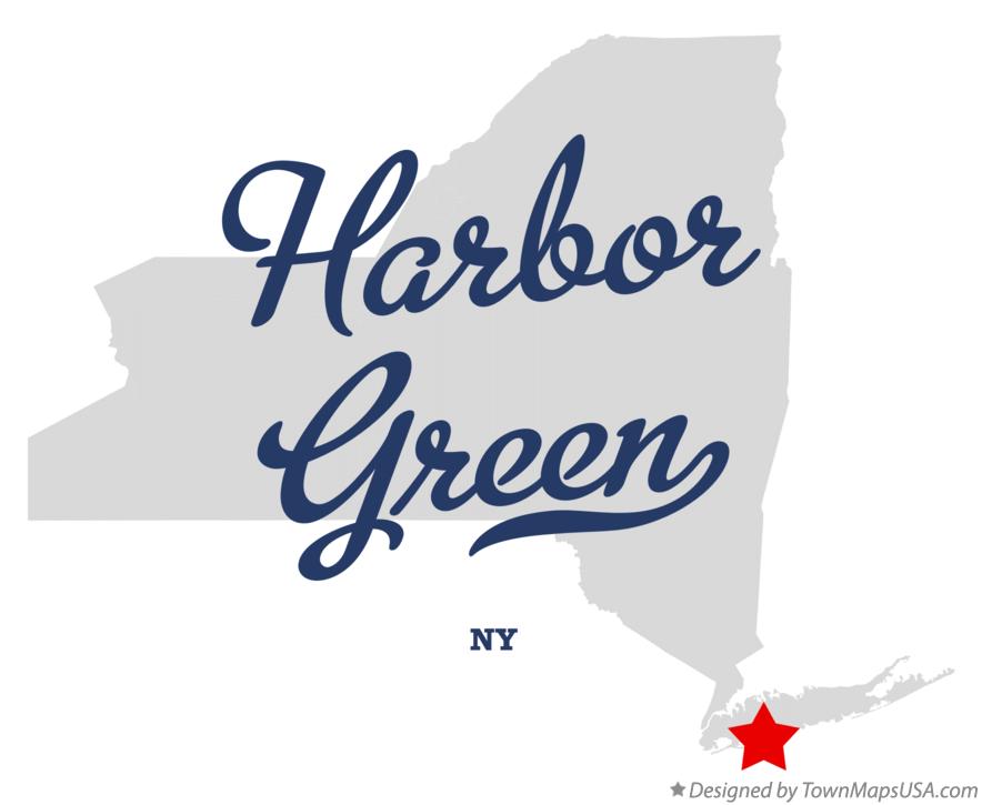 Map of Harbor Green New York NY