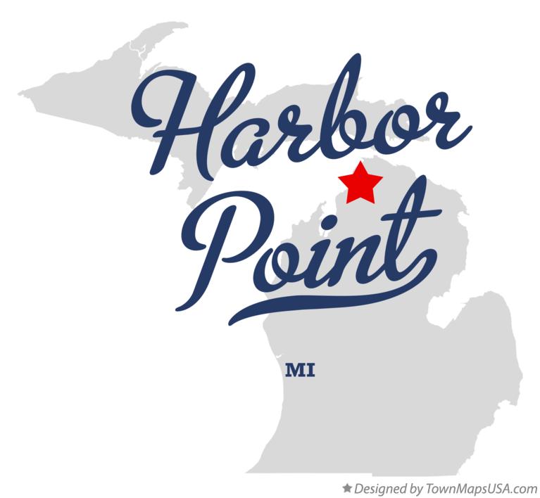 Map of Harbor Point Michigan MI