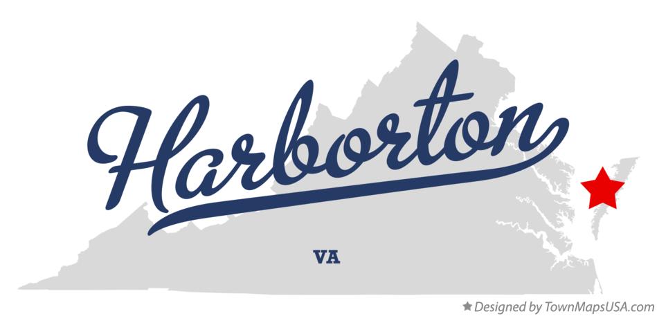Map of Harborton Virginia VA